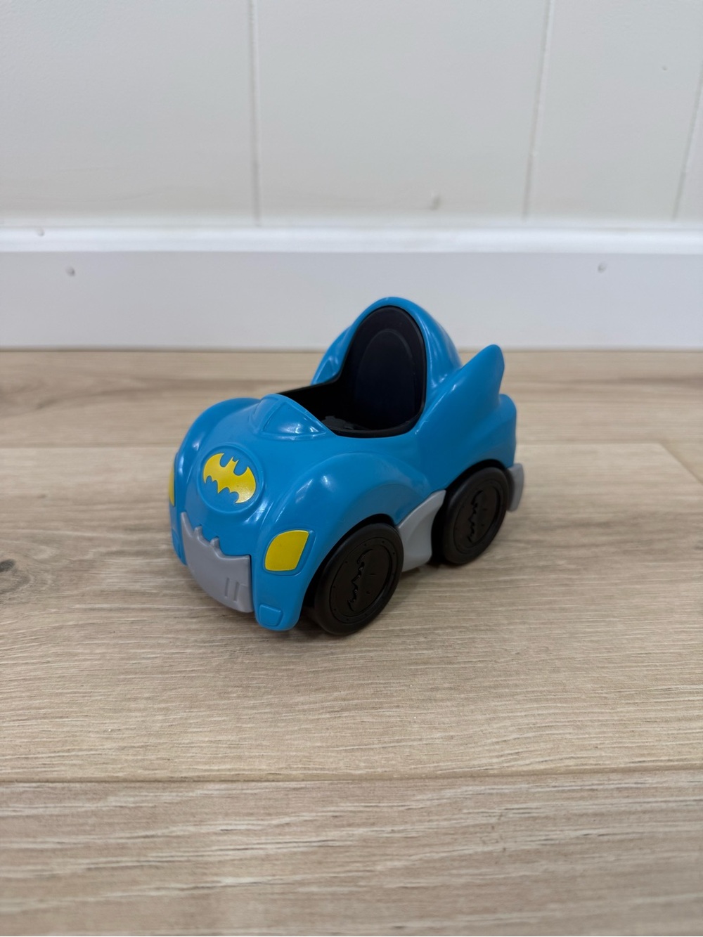 Fisher Price Little People Super Friends Blue Batman Batmobile